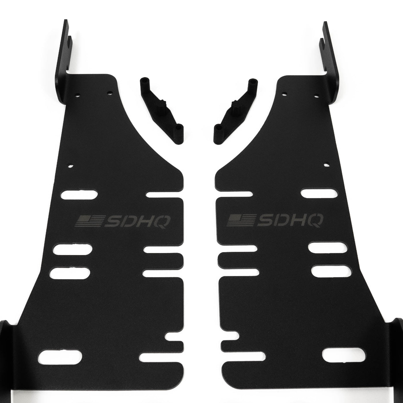 21-24 Ram 1500 TRX SDHQ Built Behind the Grille LED Light Bar Mount display of included parts and hardware 