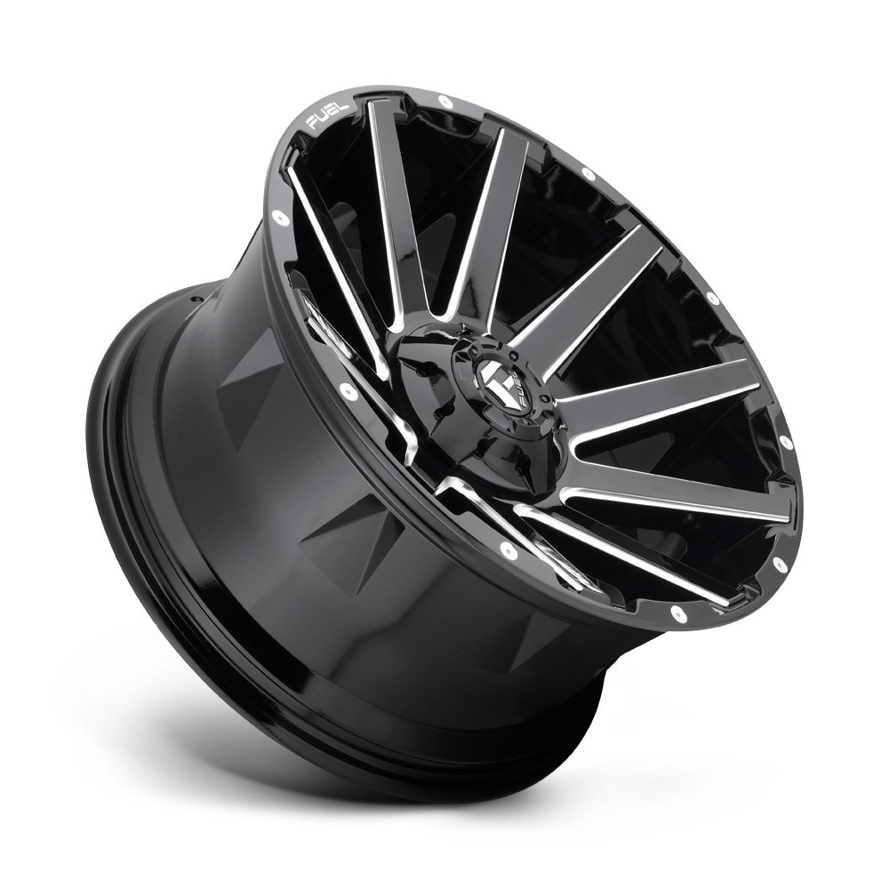 Fuel Wheels | CONTRA | GLOSS BLACK MILLED