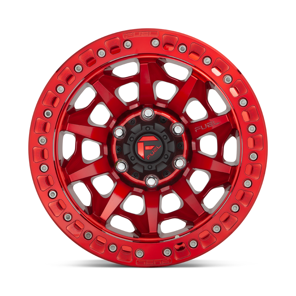 Fuel Wheels | COVERT BEADLOCK | CANDY RED
