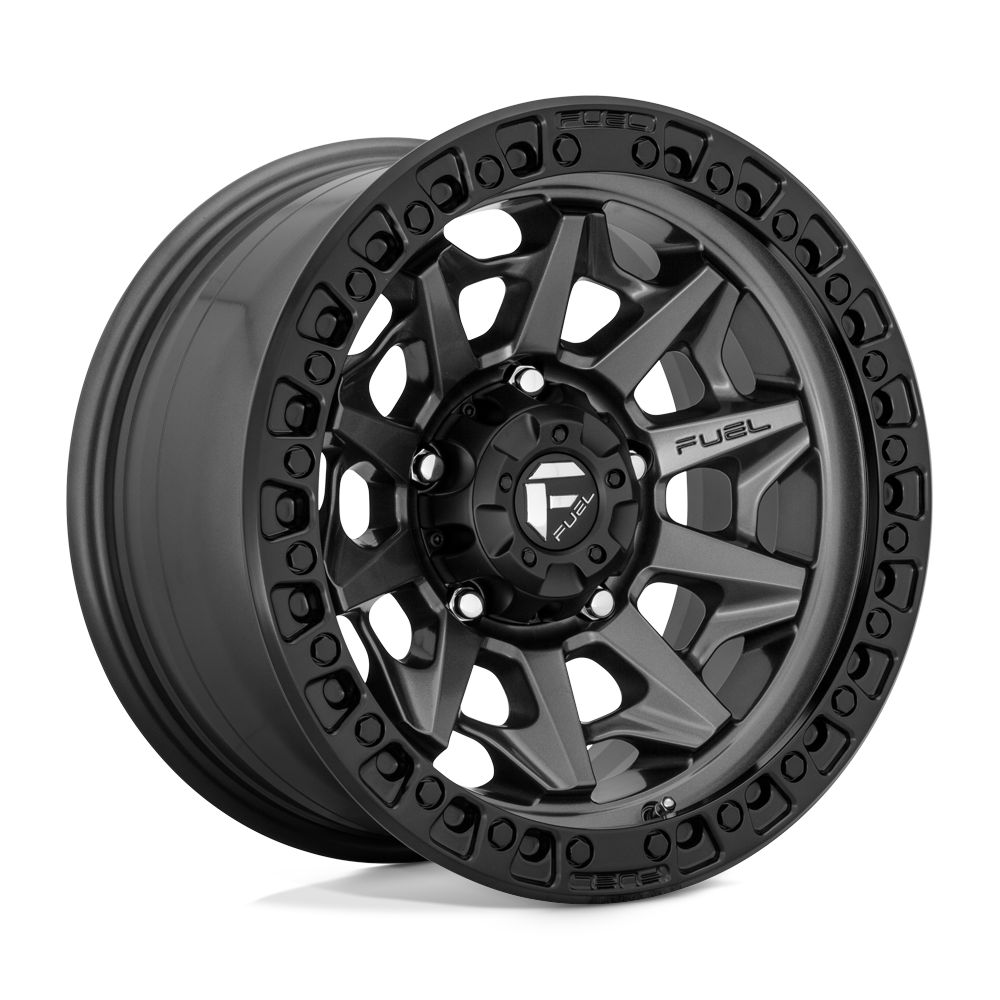 Fuel Wheels | COVERT | MATTE GUNMETAL BLACK BEAD RING