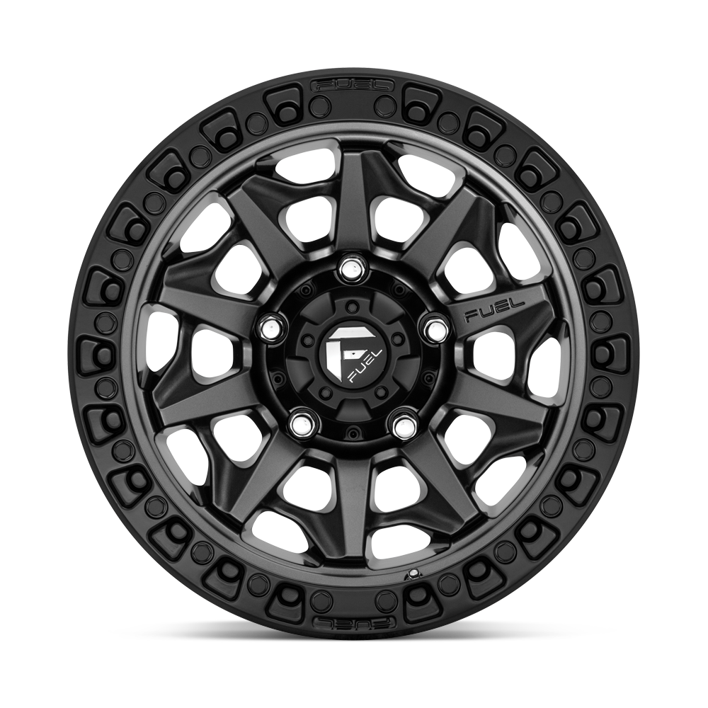 Fuel Wheels | COVERT | MATTE GUNMETAL BLACK BEAD RING