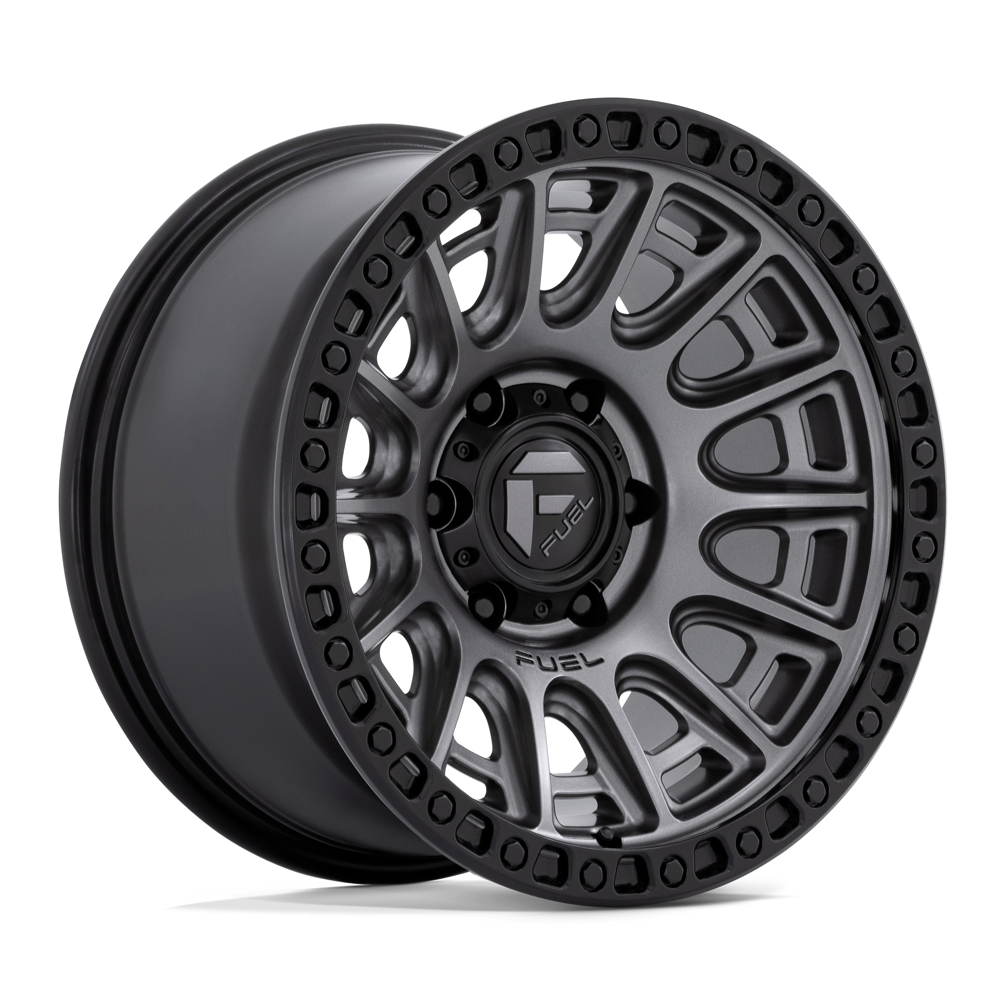 Fuel Wheels | CYCLE | MATTE GUNMETAL W/ BLACK RING