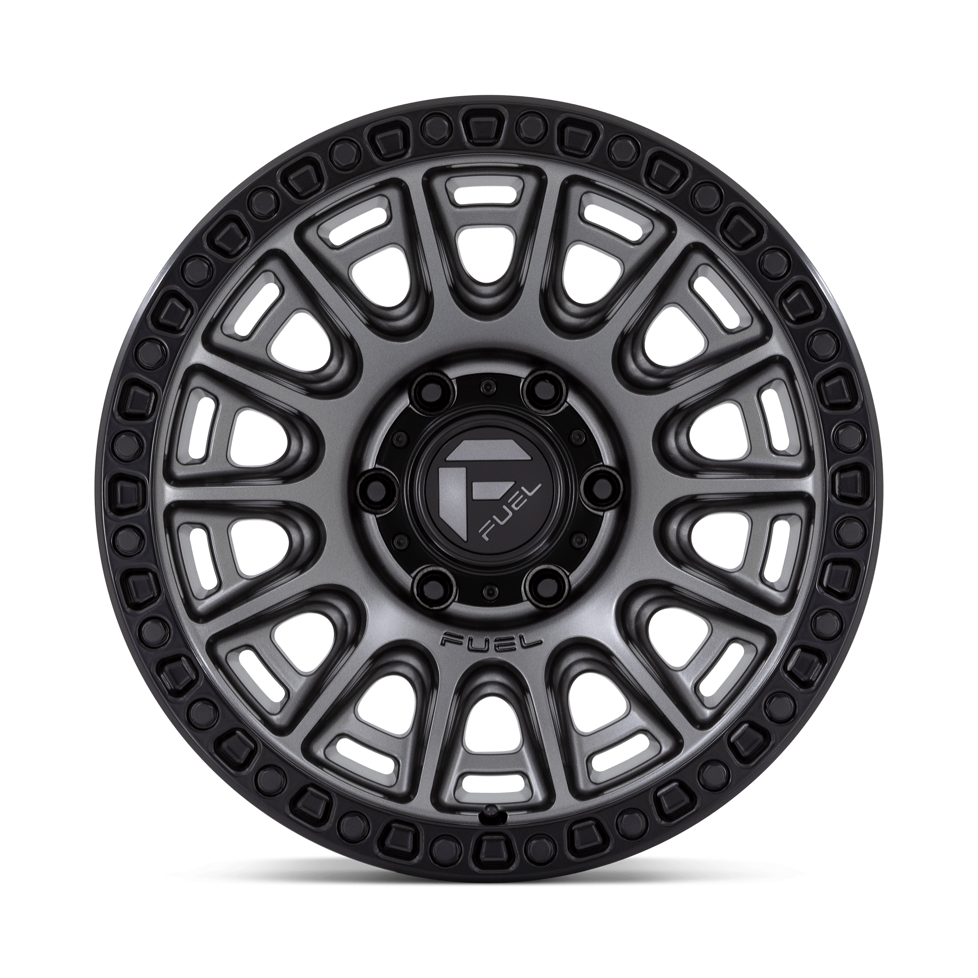 Fuel Wheels | CYCLE | MATTE GUNMETAL W/ BLACK RING