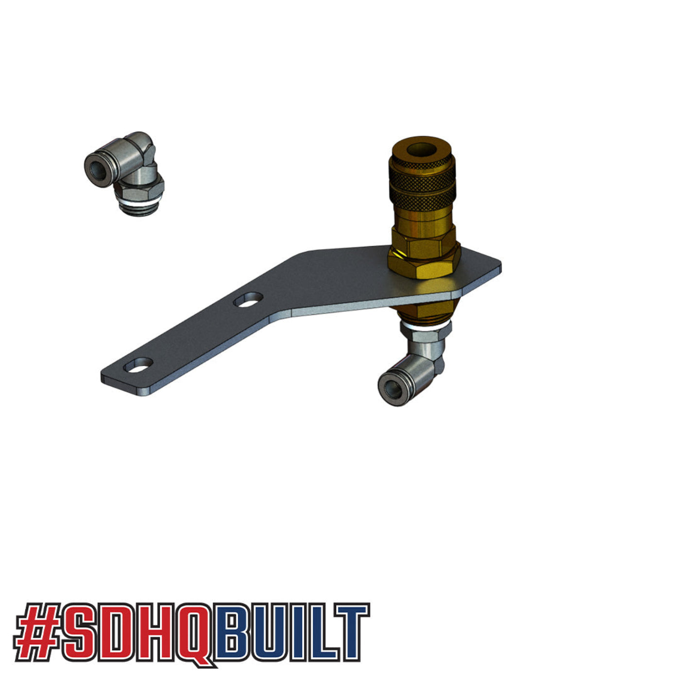 '10-23 Toyota 4Runner / '10-23 Lexus GX460 SDHQ Built Compressor Air Chuck Mount Add-On design