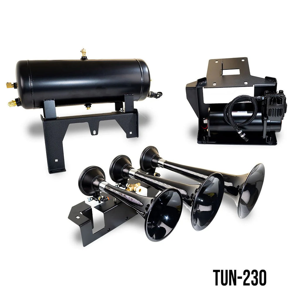 DIRECT FIT TRAIN HORN AND ONBOARD AIR SYSTEMS FOR 2007-2021 TOYOTA TUN
