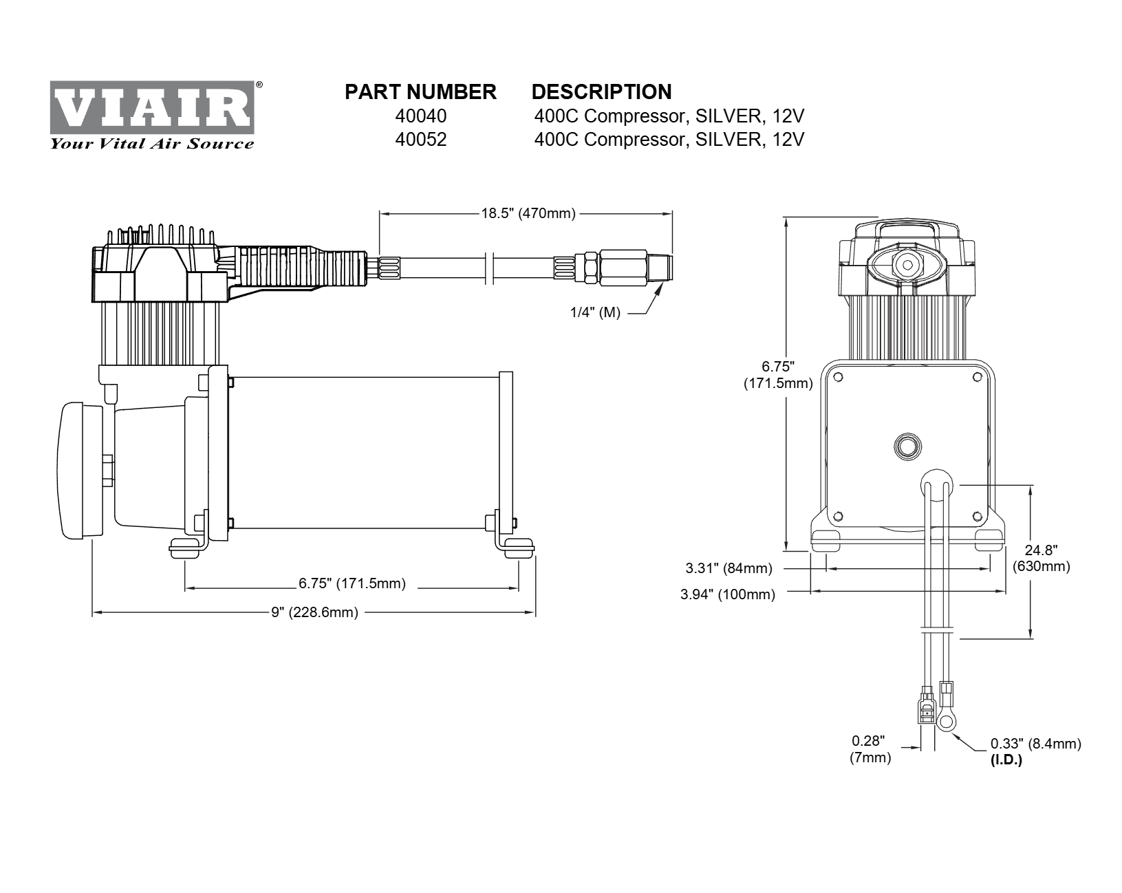 Viair 400C Compressor