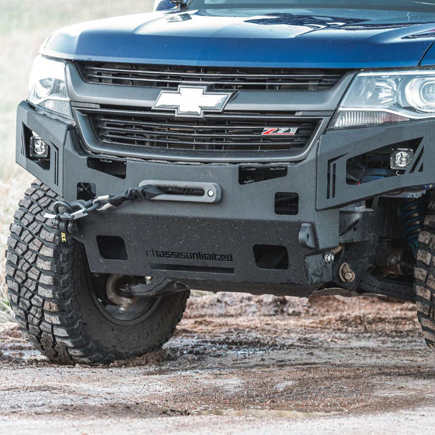 2015-2020 CHEVY COLORADO OCTANE FRONT WINCH BUMPER Front View