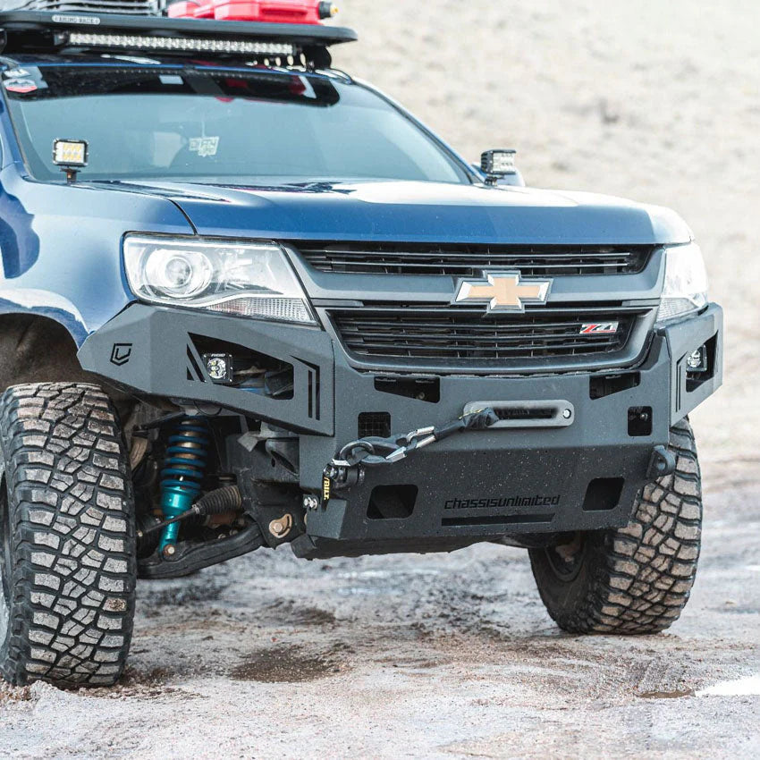 2015-2020 CHEVY COLORADO OCTANE FRONT WINCH BUMPER Front View