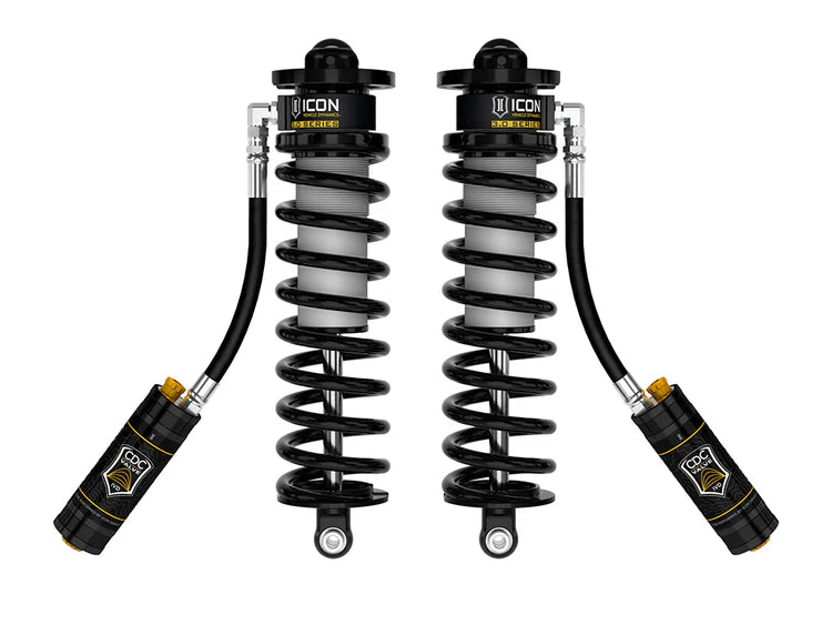 ICON 2005-2026 Ford F-250/F-350 Super Duty 4WD, 2.5-3” Lift, V.S. 3.0 Series Coilover Conversion Kit, Remote Reservoir w/ CDCV, w/ Caster Cams