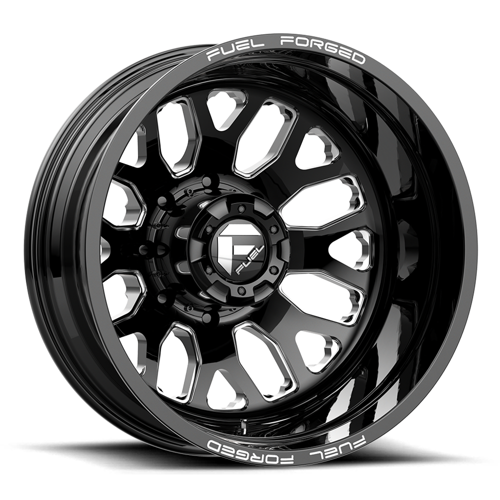 Fuel Wheels | FF19D | GLOSS BLACK MILLED