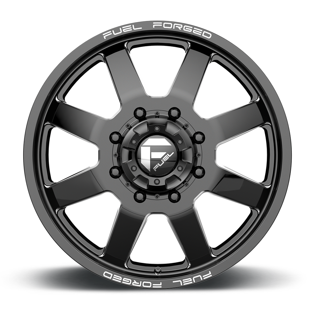 Fuel Wheels | FF09D | MATTE BLACK MILLED