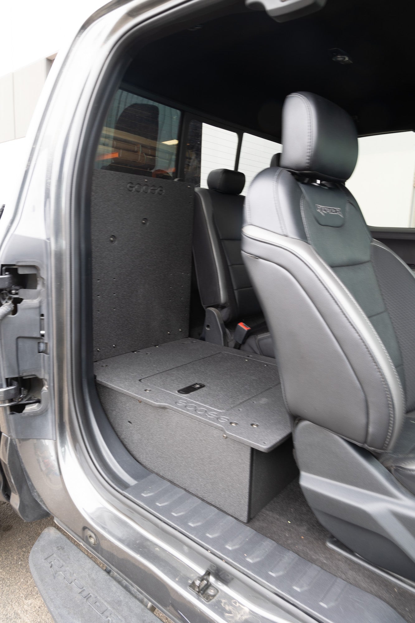 Ford Super Duty F250-F550 2017-Present 4th Gen. Super Cab - Second Row Seat Delete Plate System