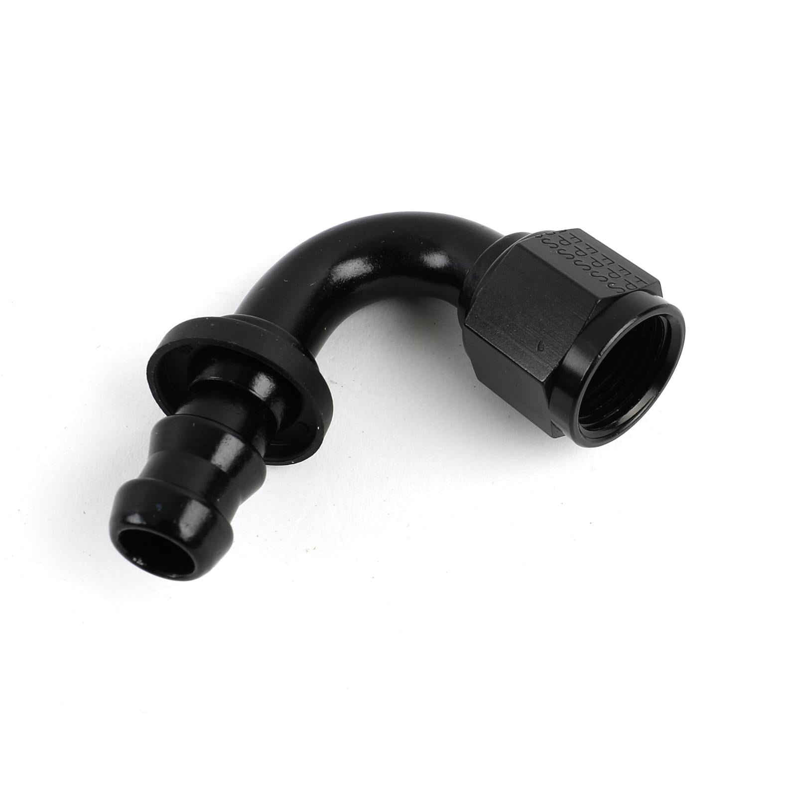 Fragola Performance Systems Series 8000 Push-Lite Race Hose Ends 120° Front View