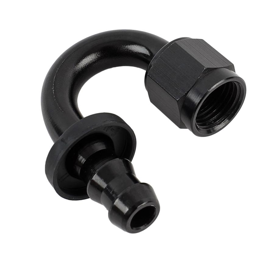 Fragola Performance Systems Series 8000 Push-Lite Race Hose Ends 180°