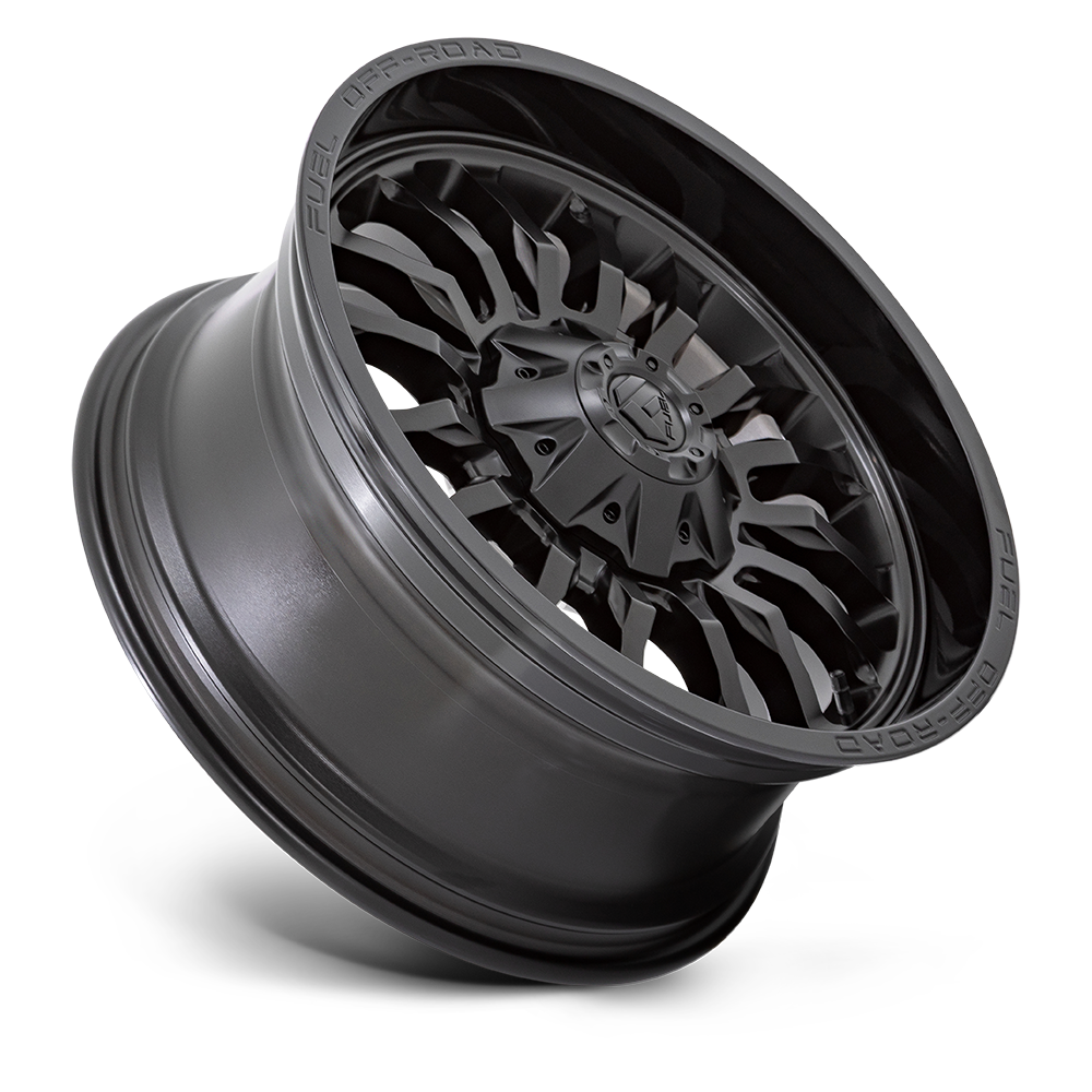 Fuel Wheels | ARC | Matte Black W/ Gloss Black Lip
