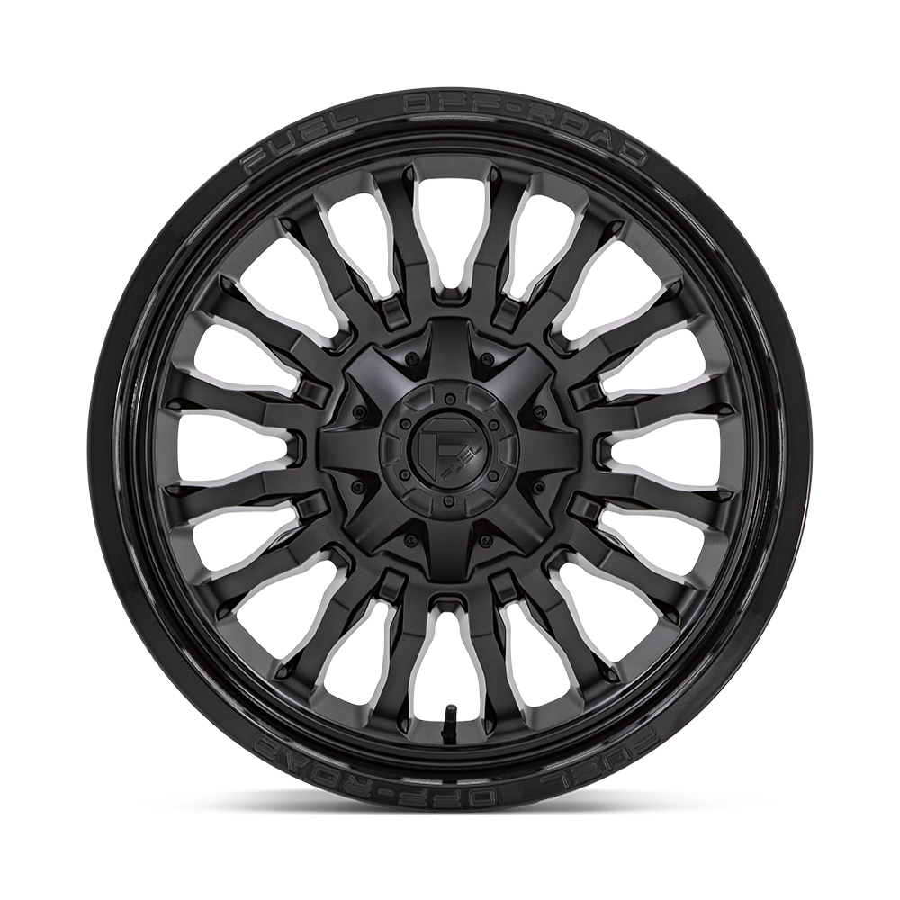 Fuel Wheels | ARC | Matte Black W/ Gloss Black Lip