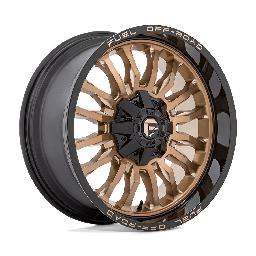 Fuel Wheels | ARC | Platinum Bronze W/ Black Lip
