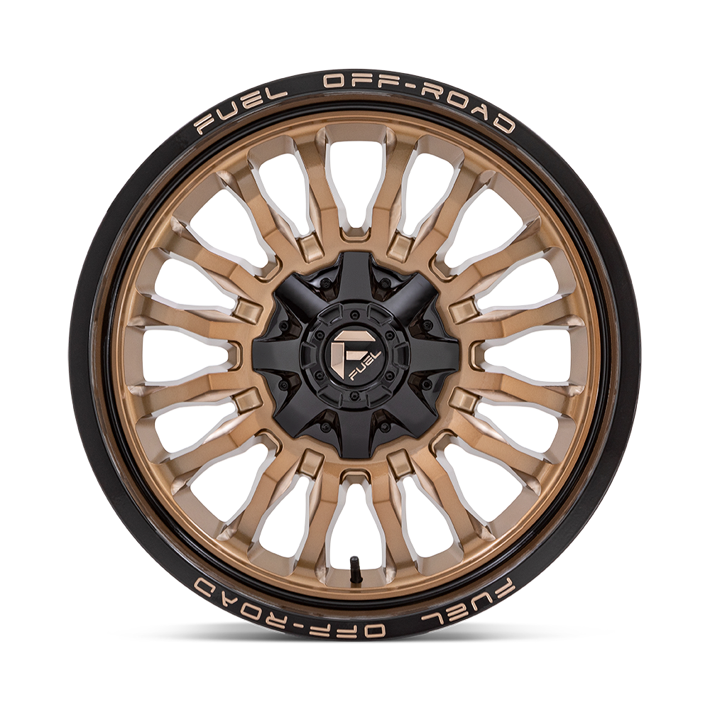 Fuel Wheels | ARC | Platinum Bronze W/ Black Lip