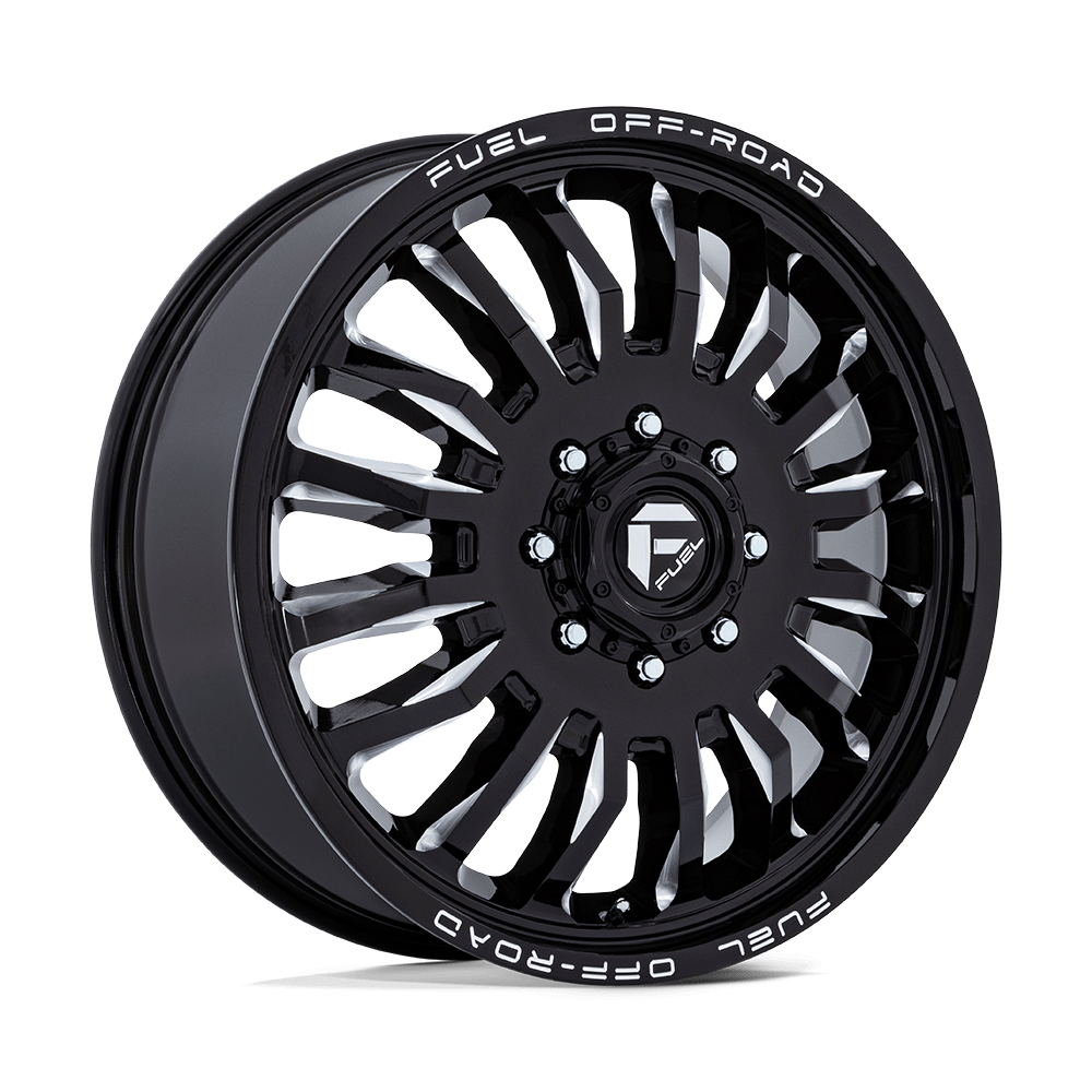 Fuel Wheels | ARC DUALLY | Gloss Black Milled