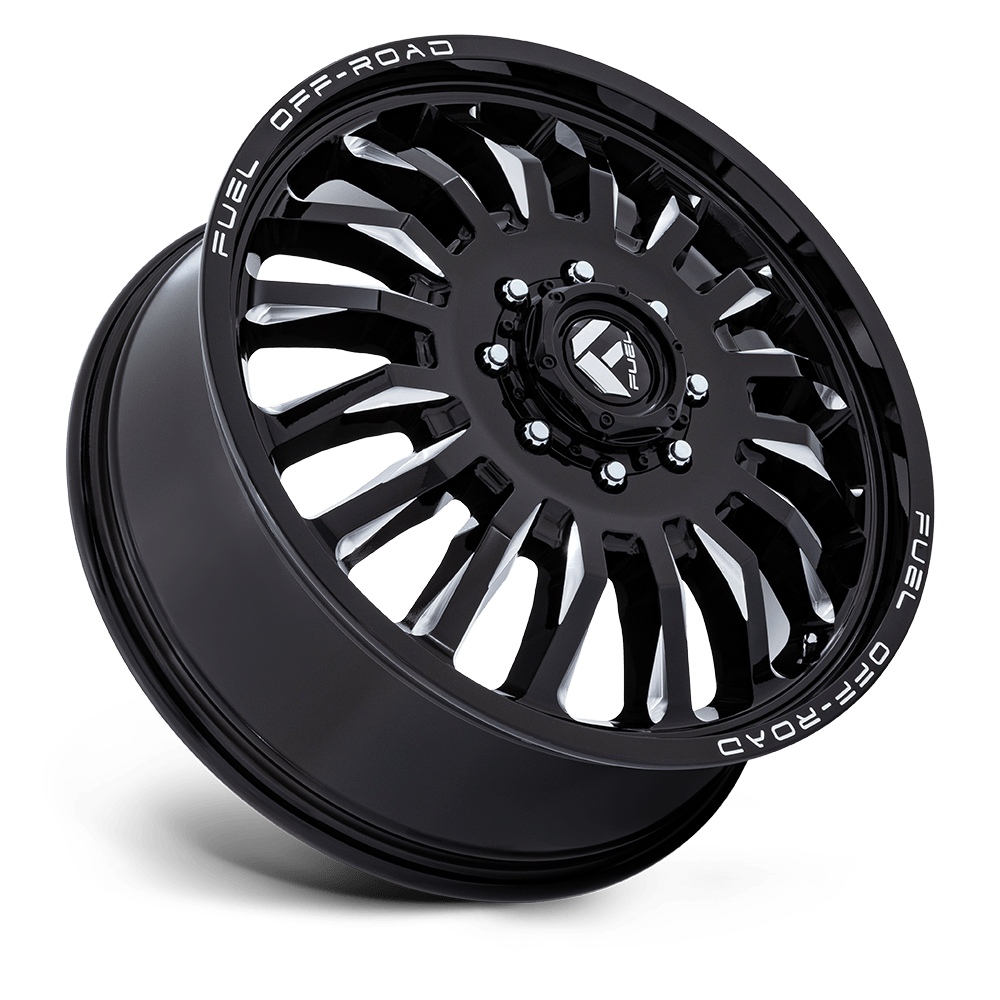 Fuel Wheels | ARC DUALLY | Gloss Black Milled