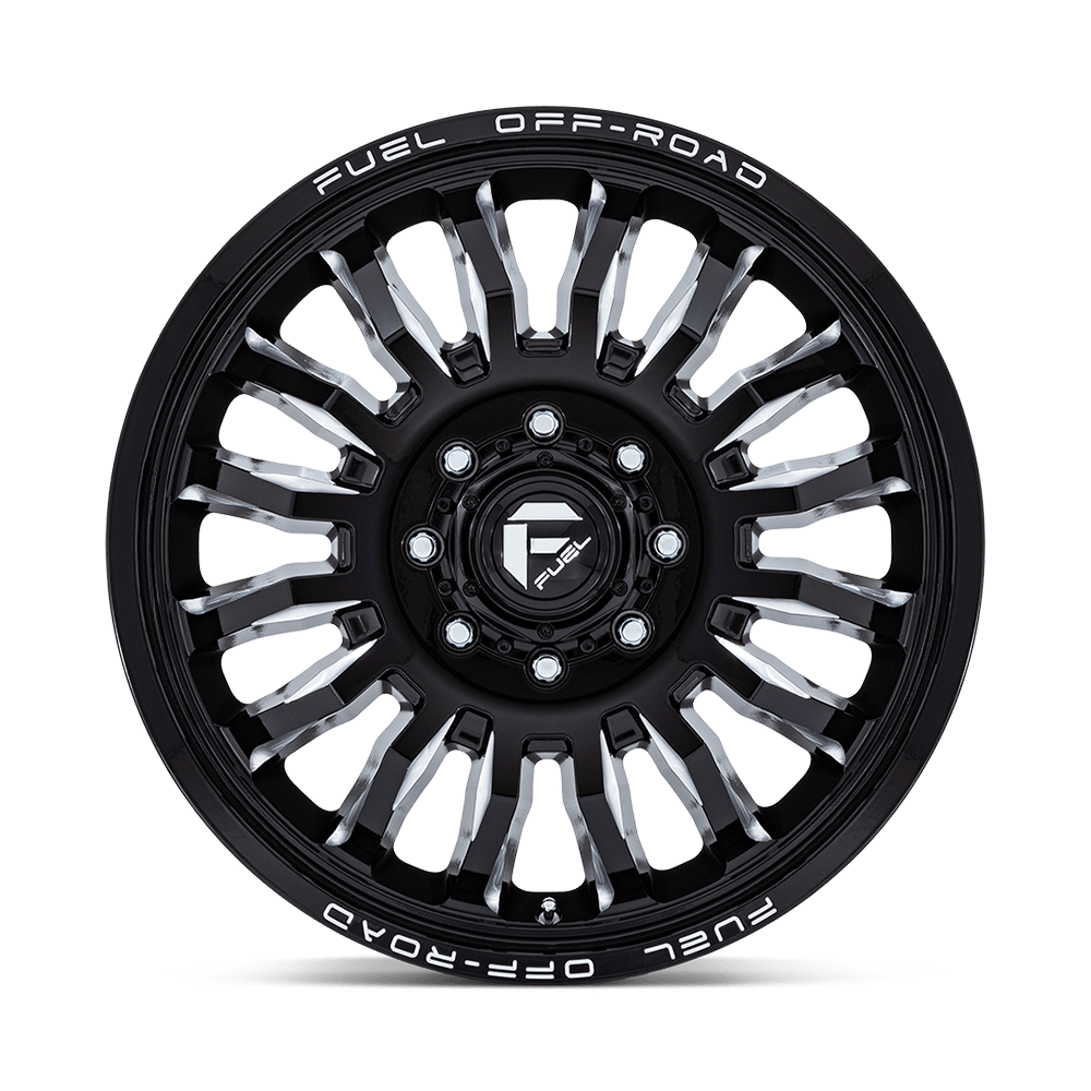 Fuel Wheels | ARC DUALLY | Gloss Black Milled