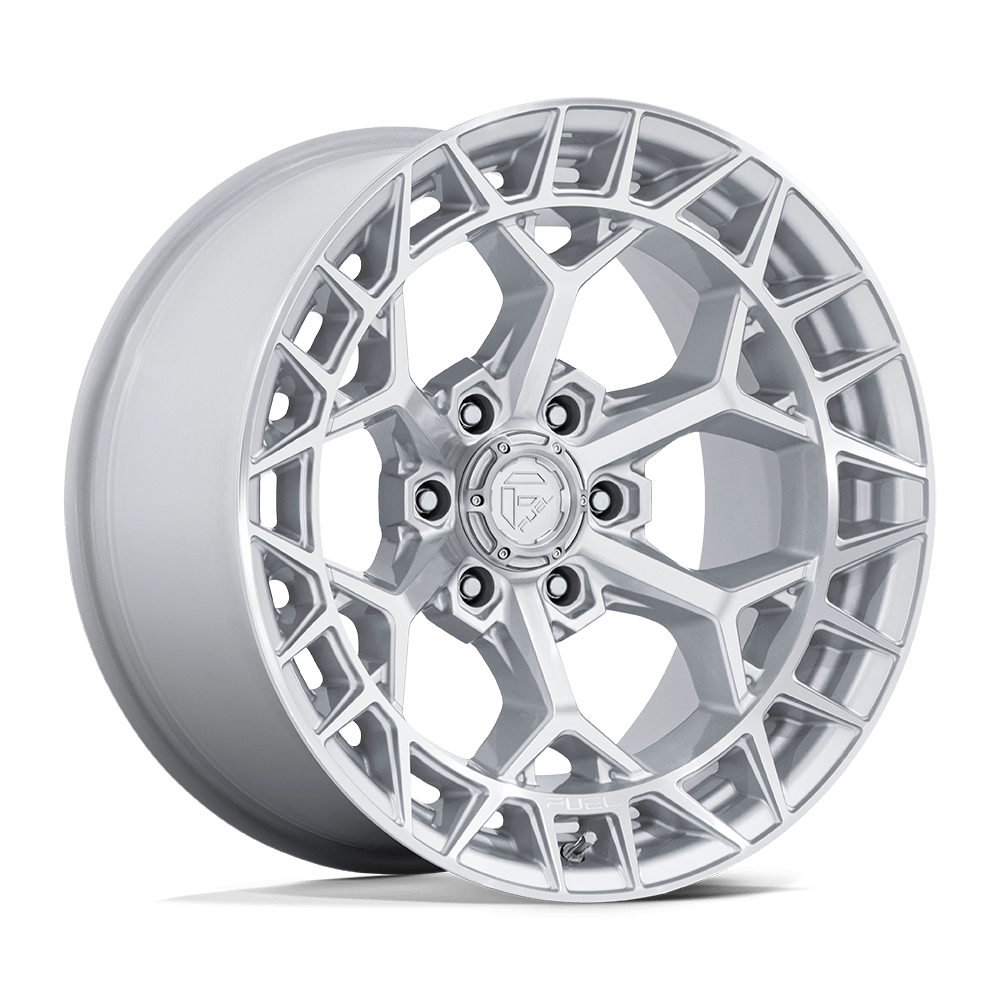 Fuel Wheels | CHARGER | GLOSS SILVER W/ MACHINED FACE