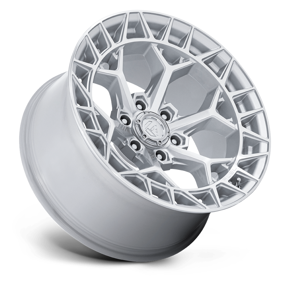 Fuel Wheels | CHARGER | GLOSS SILVER W/ MACHINED FACE