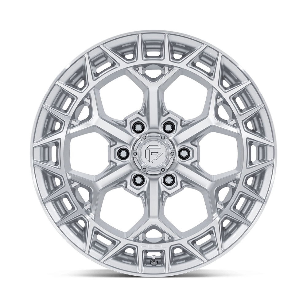 Fuel Wheels | CHARGER | GLOSS SILVER W/ MACHINED FACE