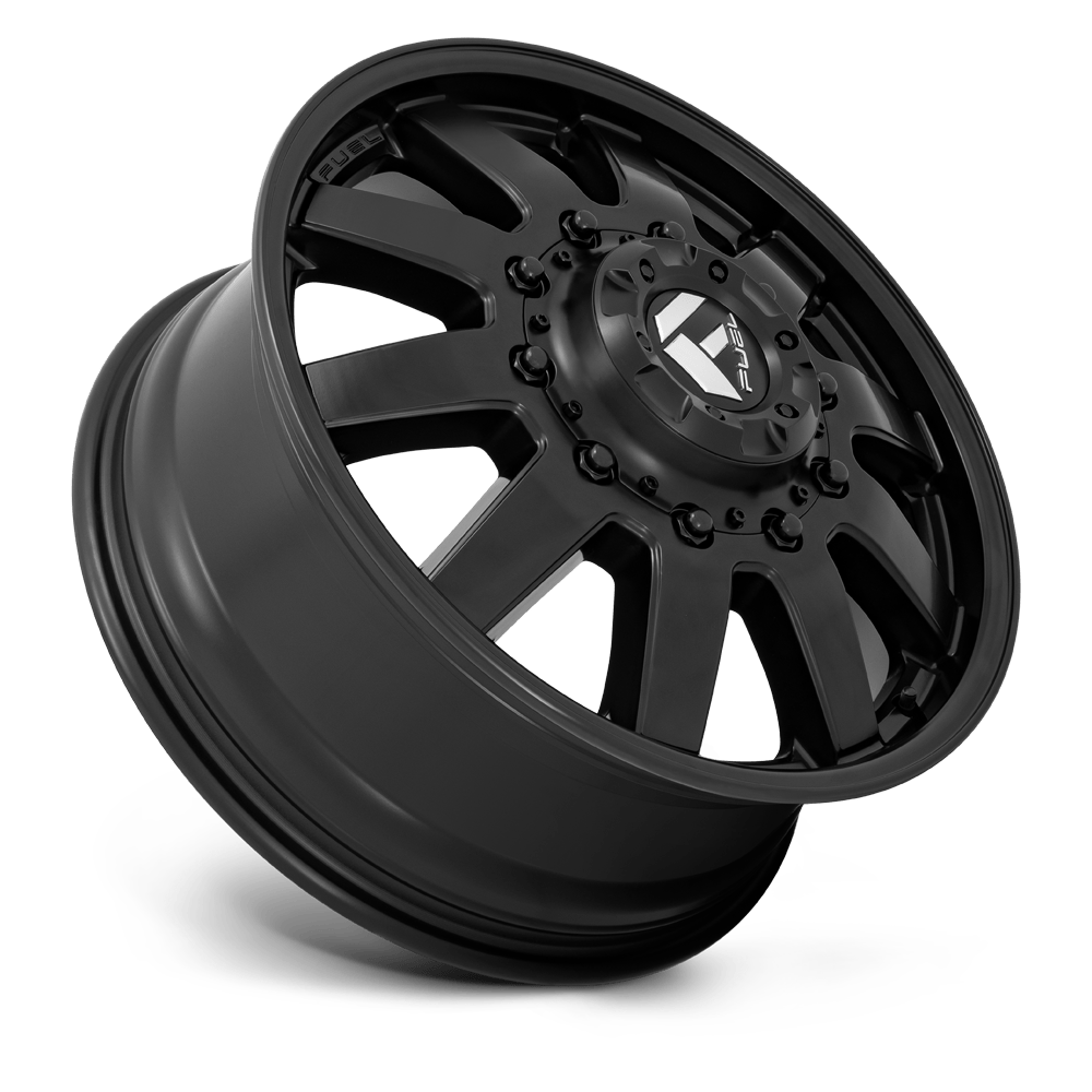 Fuel Wheels | MAVERICK DUALLY | SATIN BLACK/CHROME PLATED