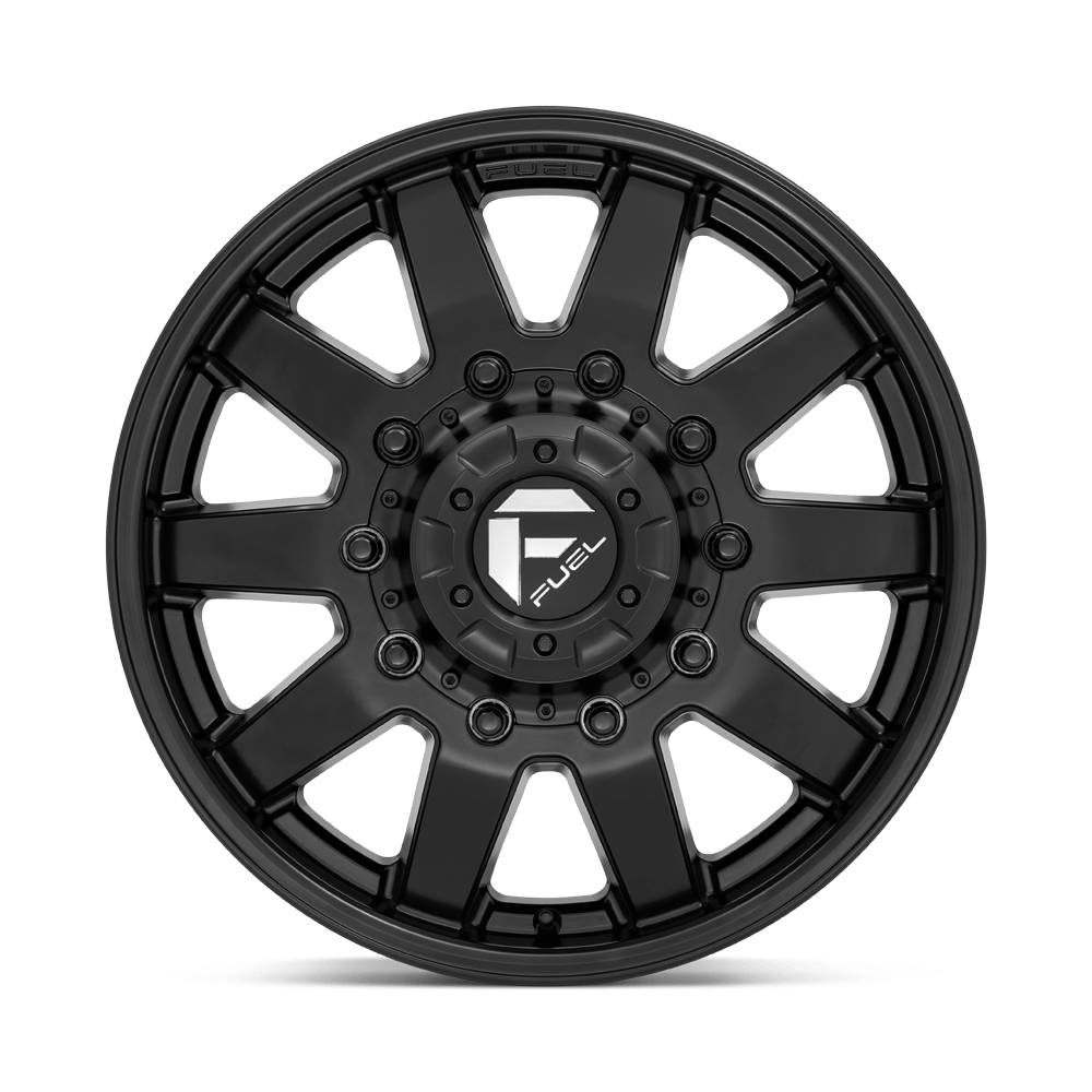 Fuel Wheels | MAVERICK DUALLY | SATIN BLACK/CHROME PLATED