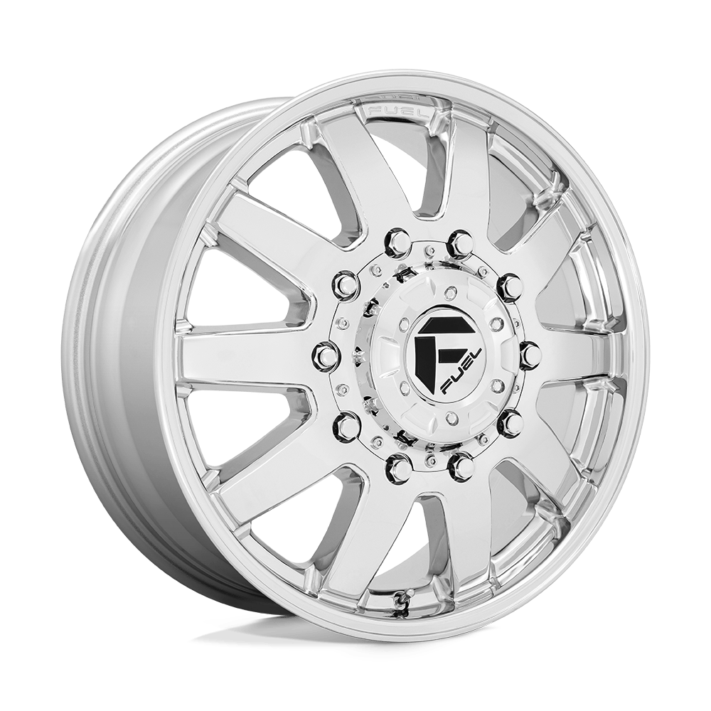 Fuel Wheels | MAVERICK DUALLY | SATIN BLACK/CHROME PLATED