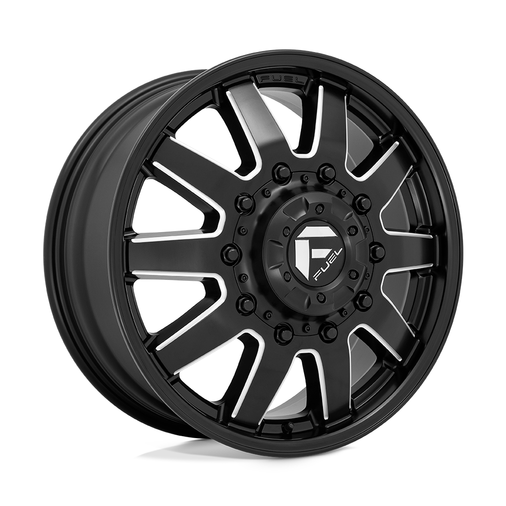 Fuel Wheels | MAVERICK DUALLY | MATTE BLACK MILLED