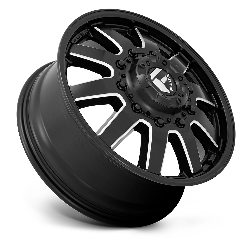 Fuel Wheels | MAVERICK DUALLY | MATTE BLACK MILLED
