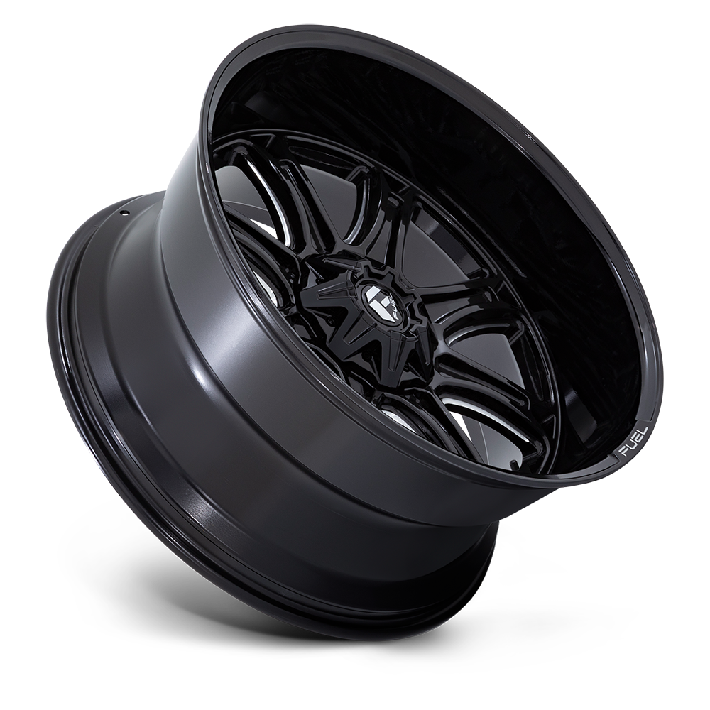 Fuel Wheels | DARKSTAR | GLOSS BLACK MILLED