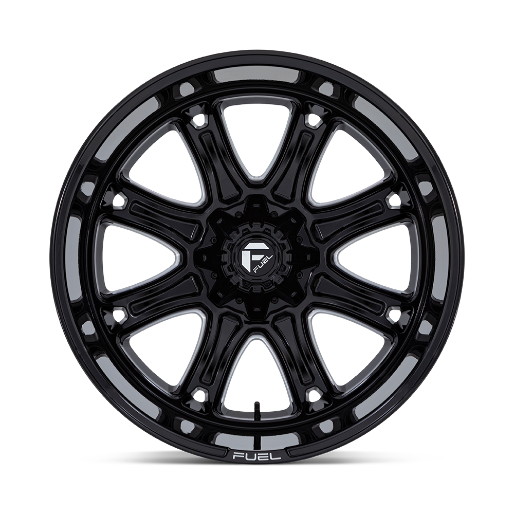 Fuel Wheels | DARKSTAR | GLOSS BLACK MILLED