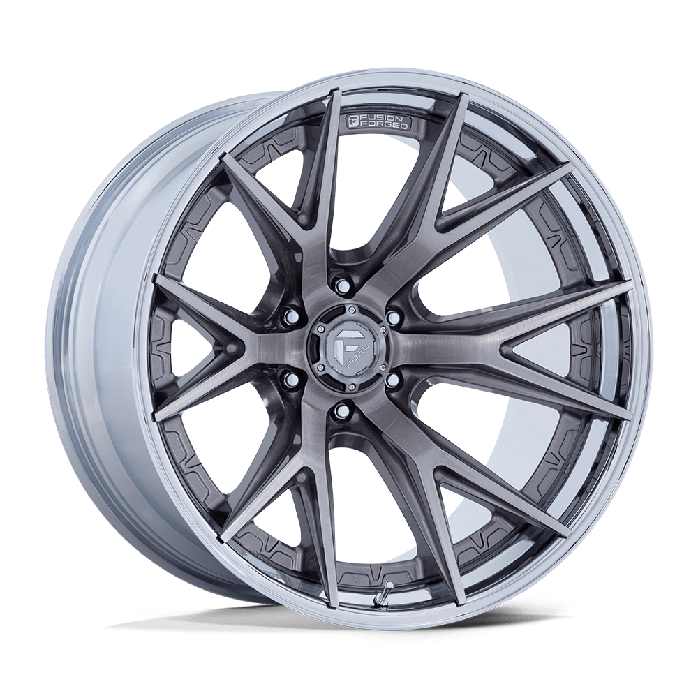 Fuel Wheels | CATALYST | PLATINUM W/ CHROME LIP