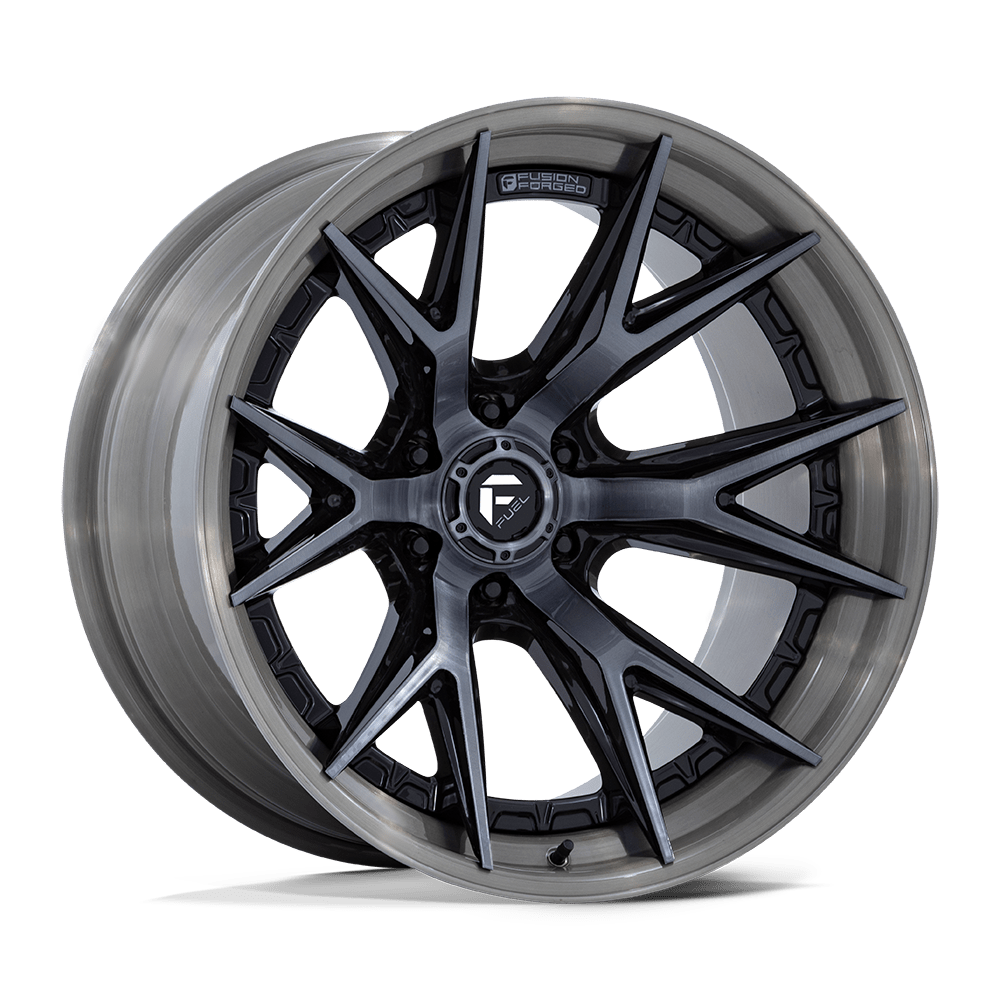 Fuel Wheels | CATALYST | GLOSS BLACK BRUSHED DARK TINT
