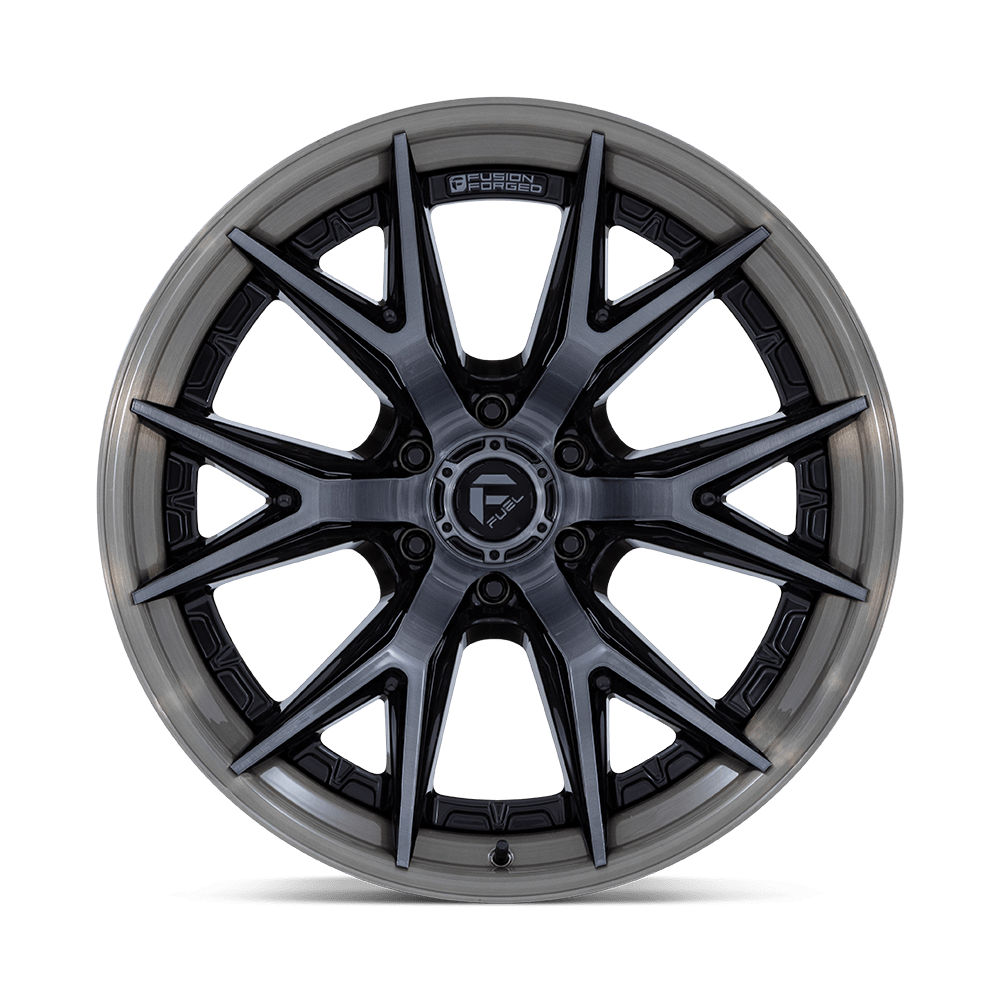 Fuel Wheels | CATALYST | GLOSS BLACK BRUSHED DARK TINT