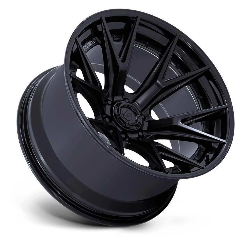 Fuel Wheels | CATALYST | MATTE BLACK W/ GLOSS BLACK LIP