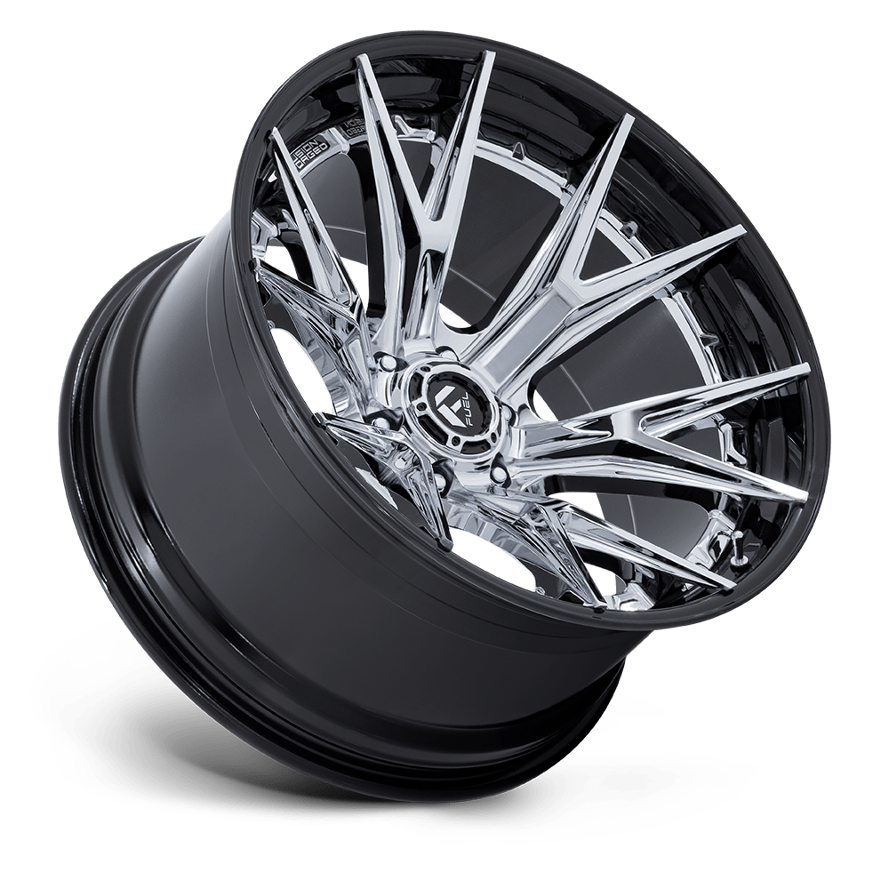 Fuel Wheels | CATALYST | CHROME W/ GLOSS BLACK LIP