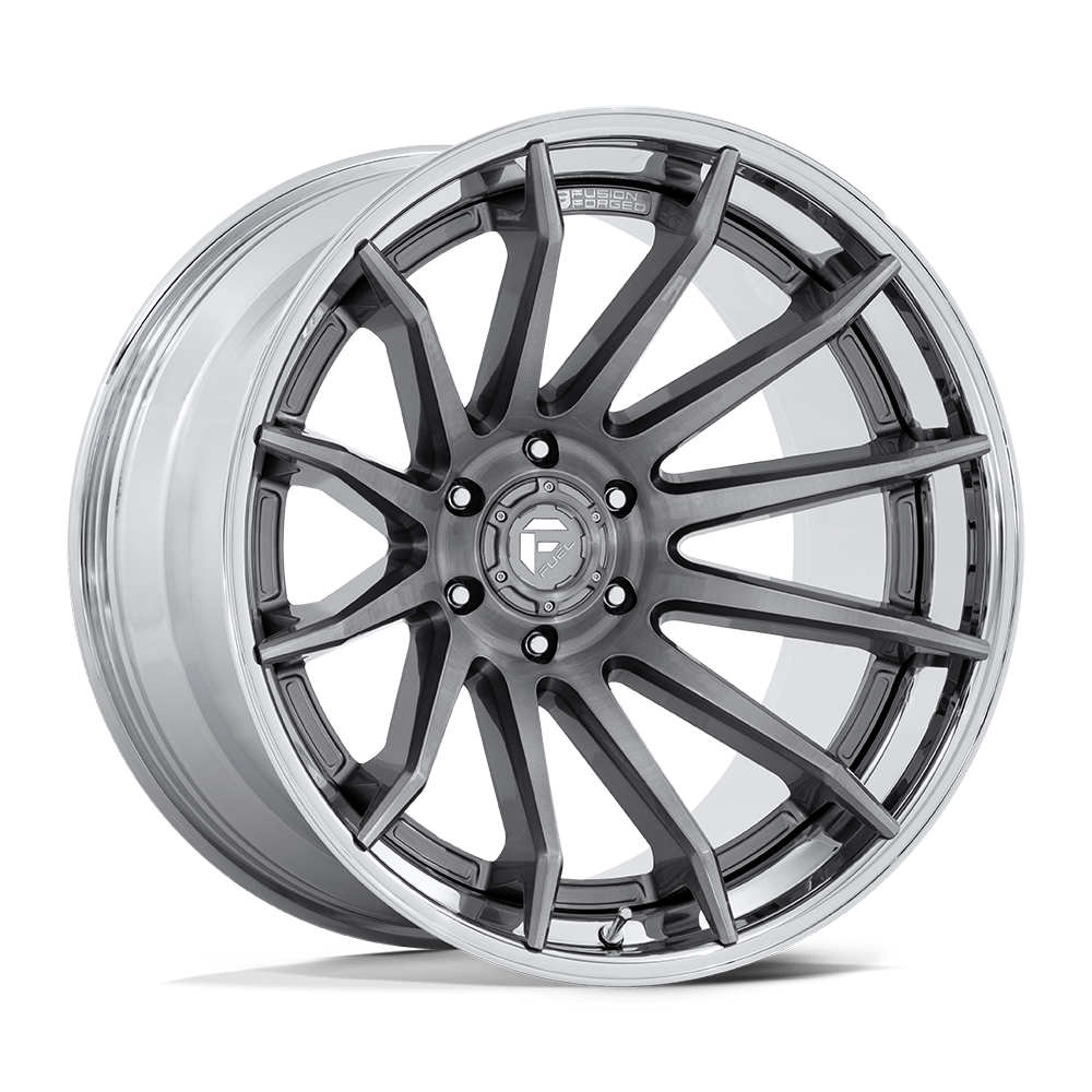 Fuel Wheels | BURN | PLATINUM W/ CHROME LIP