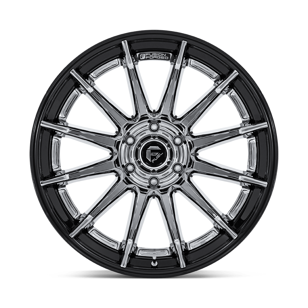 Fuel Wheels | BURN | CHROME W/ GLOSS BLACK LIP