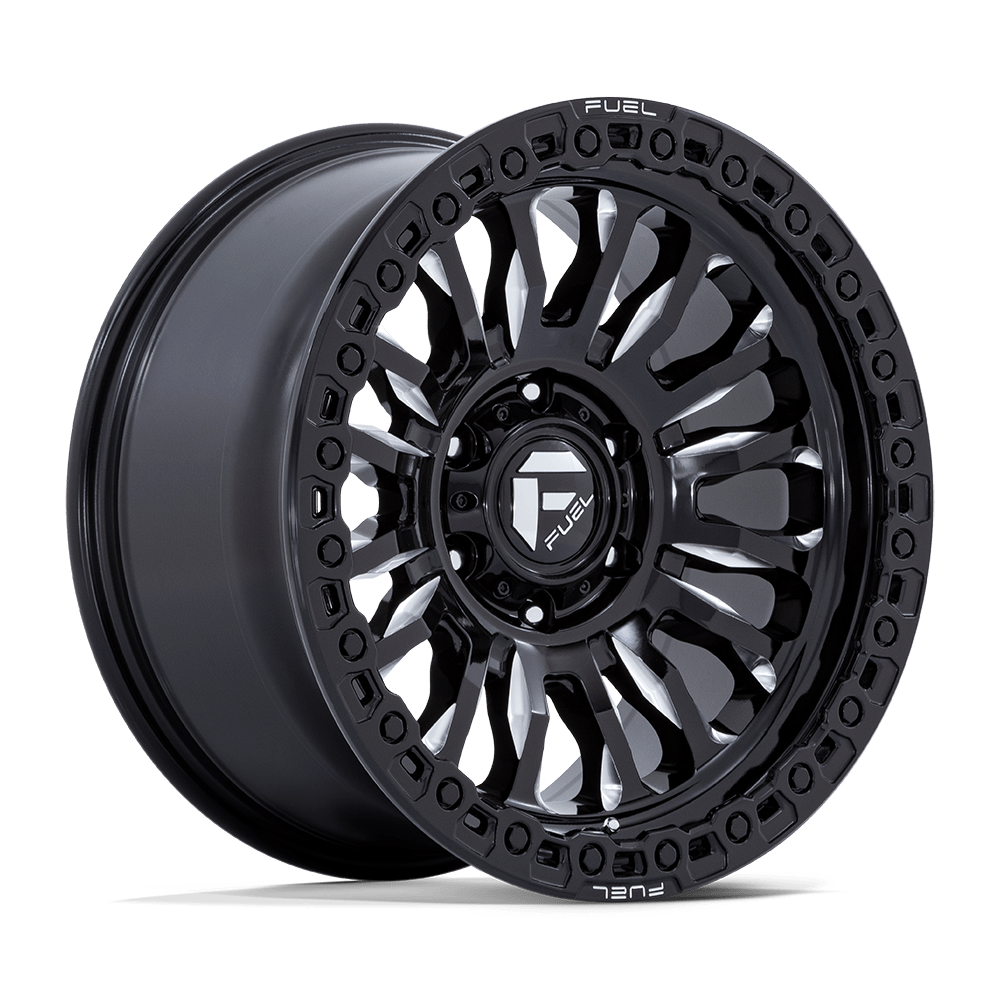 Fuel Wheels | RINCON | GLOSS BLACK MILLED