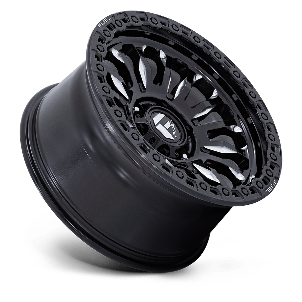 Fuel Wheels | RINCON | GLOSS BLACK MILLED