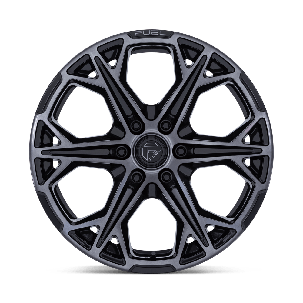 Fuel Wheels | HAMMERHEAD | GLOSS BLACK DARK TINTED CLEAR