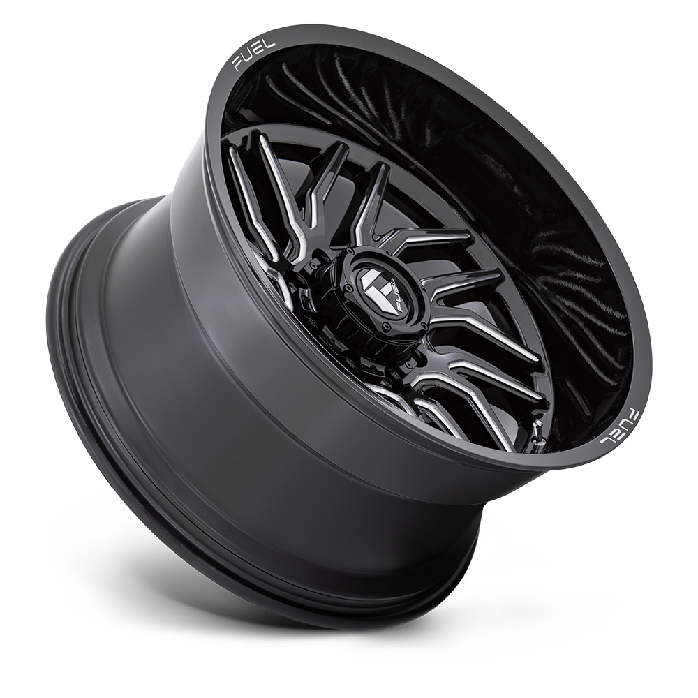 Fuel Wheels | HURRICANE | GLOSS BLACK MILLED