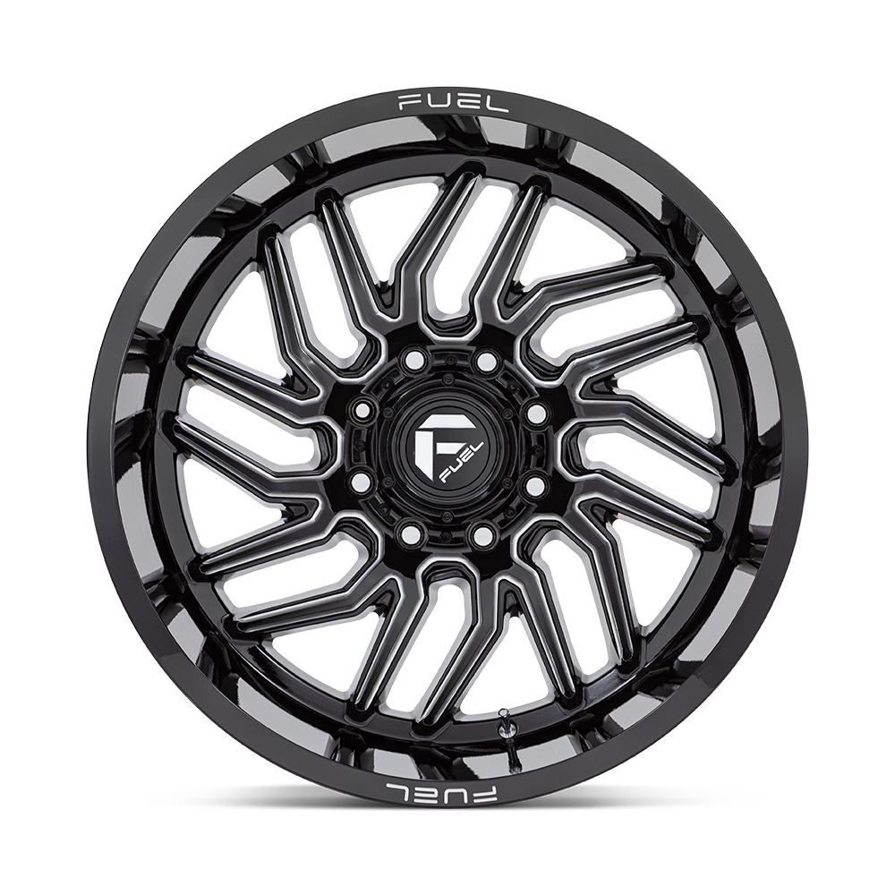 Fuel Wheels | HURRICANE | GLOSS BLACK MILLED