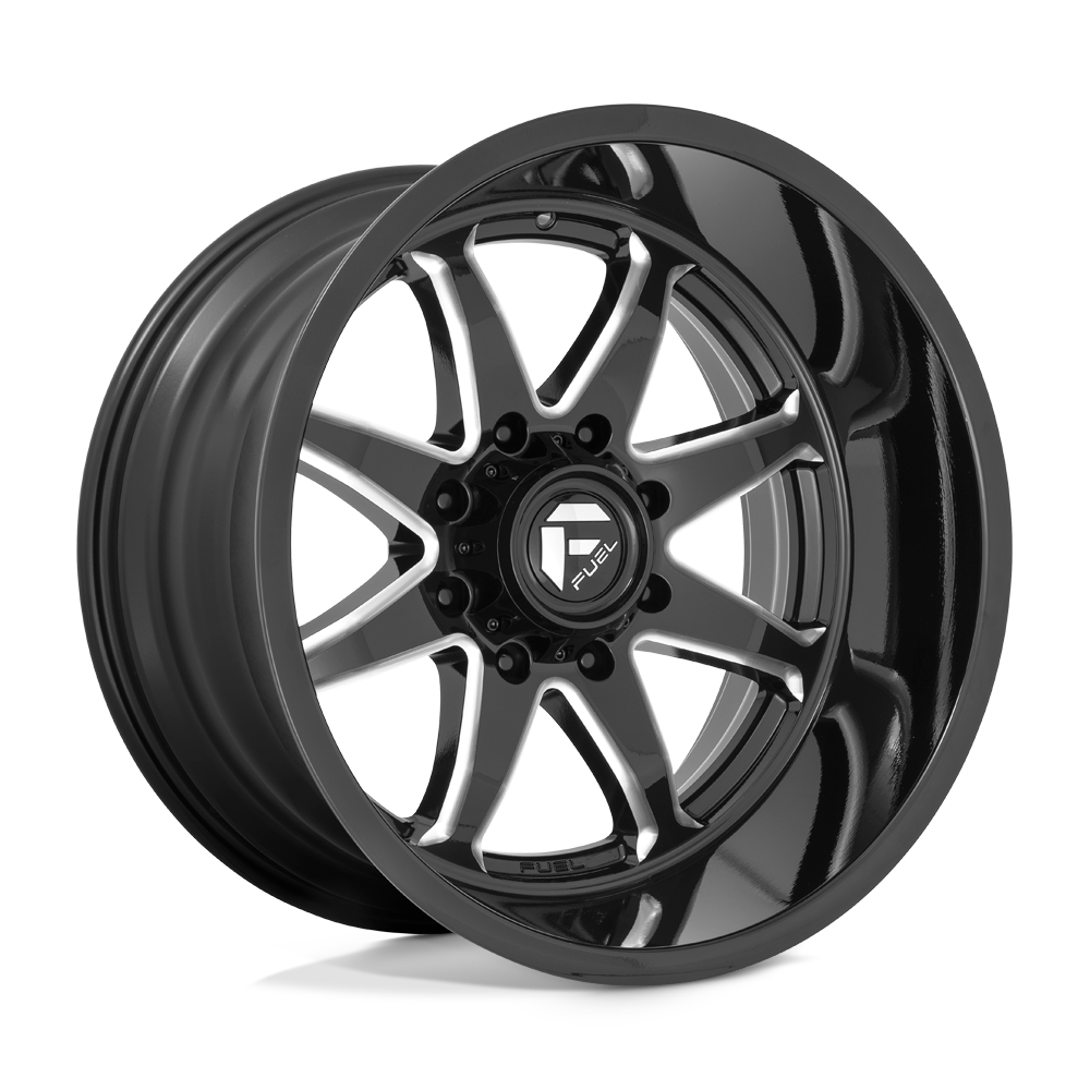 Fuel Wheels | HAMMER | GLOSS BLACK MILLED
