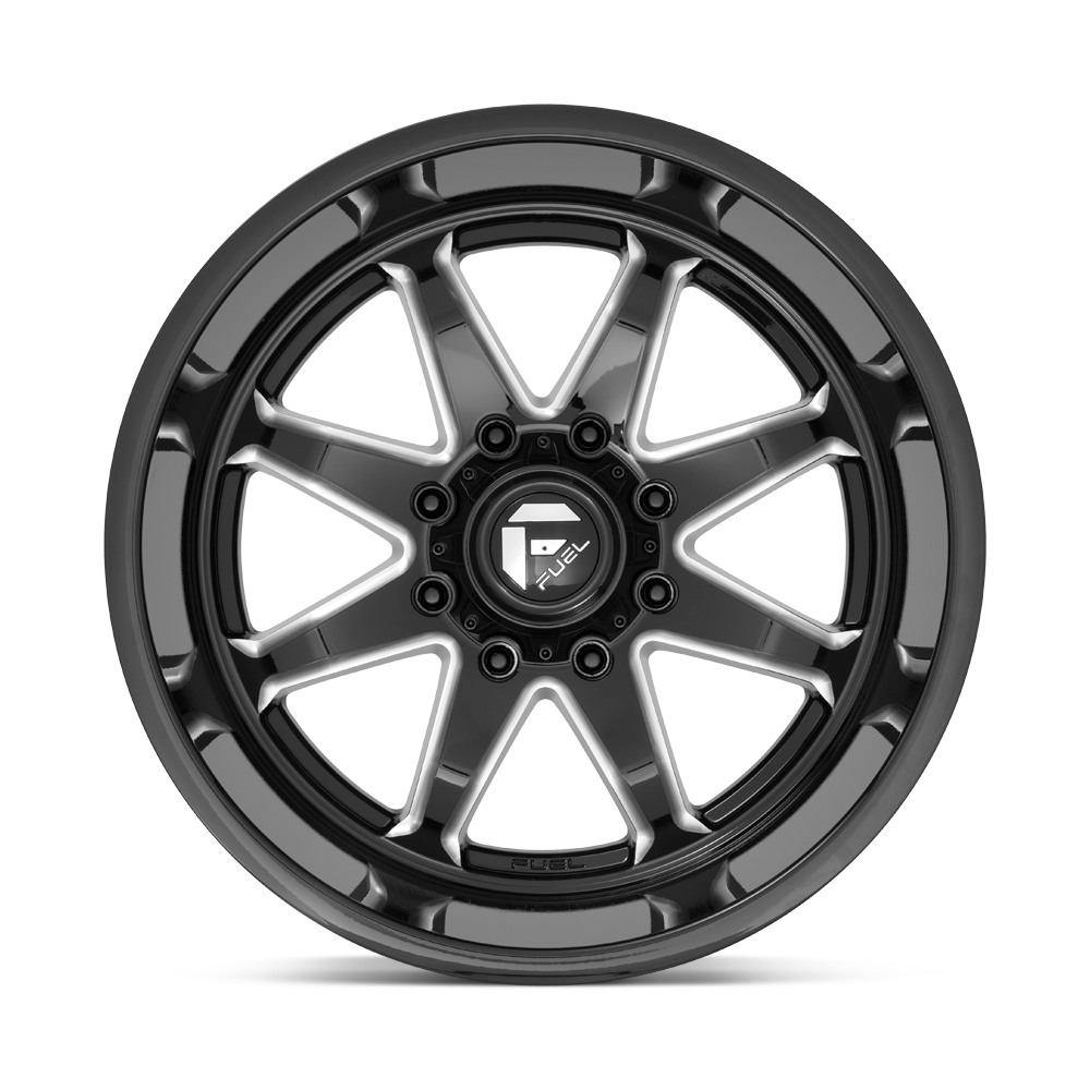 Fuel Wheels | HAMMER | GLOSS BLACK MILLED