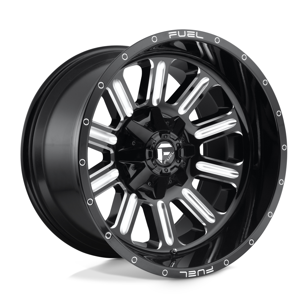 Fuel Wheels | HARDLINE | GLOSS BLACK MILLED